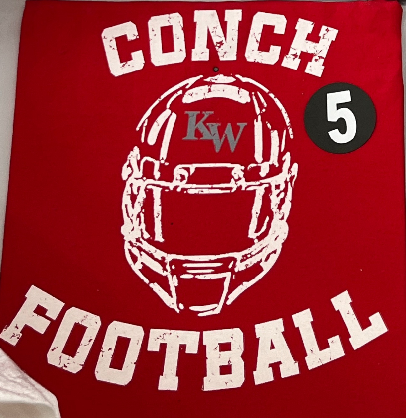 Ladies - Football #5 T-Shirt or Dri-Fit