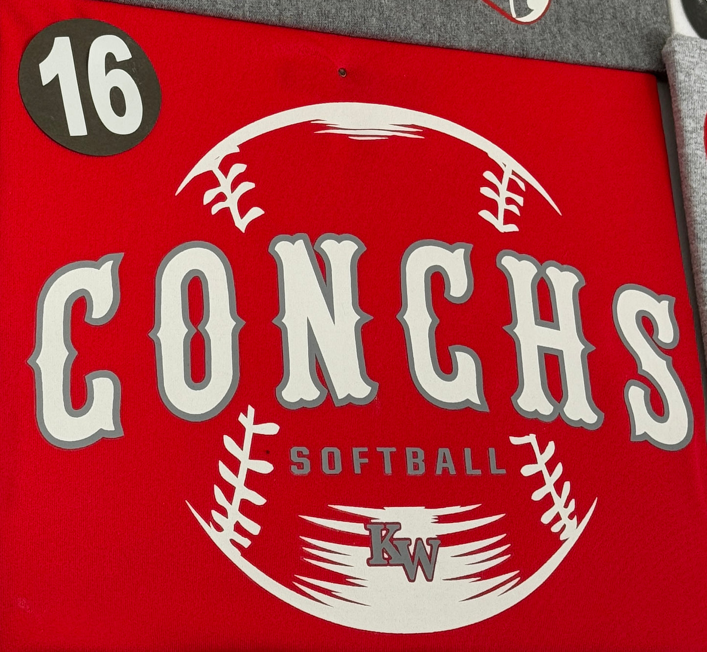 Ladies - Softball #16 T-Shirt or Dri-Fit