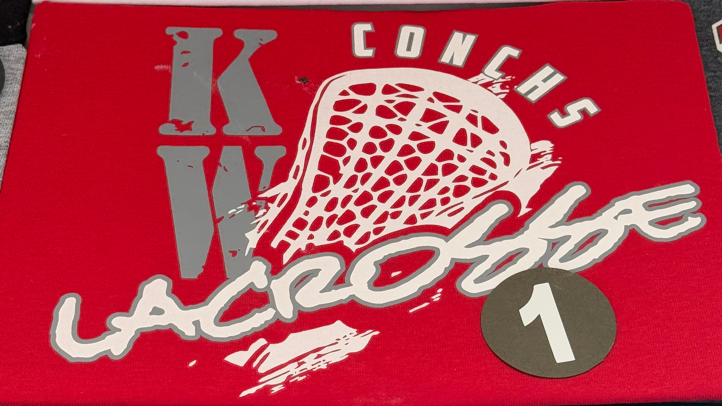 Adult - Lacrosse #1 T-Shirt or Dri-Fit