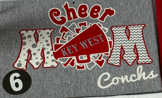Adult - Cheer #6 T-Shirt or Dri-Fit
