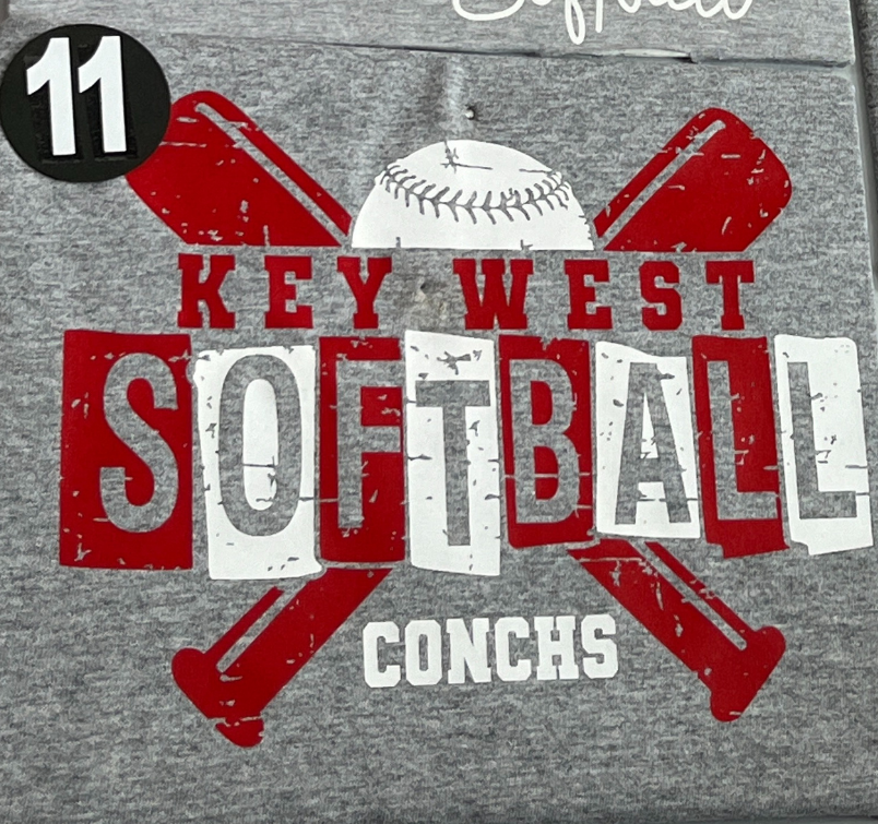 Ladies - Softball #11 T-Shirt or Dri-Fit