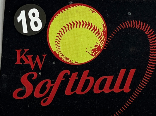 Youth - Softball #18 T-Shirt or Dri-Fit
