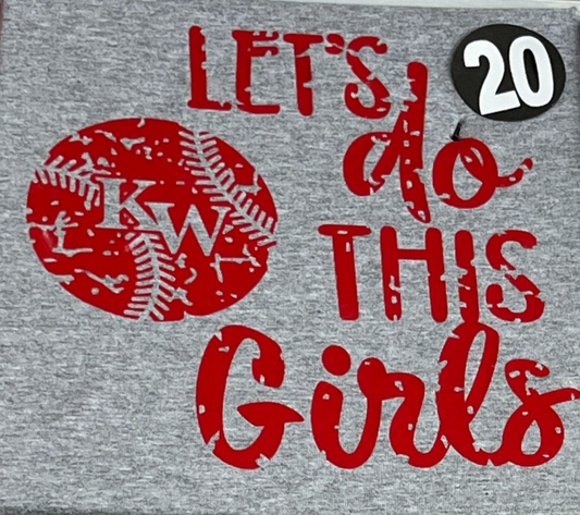 Youth - Softball #20 T-Shirt or Dri-Fit