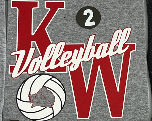 Adult - Volleyball #2 T-Shirt or Dri-Fit
