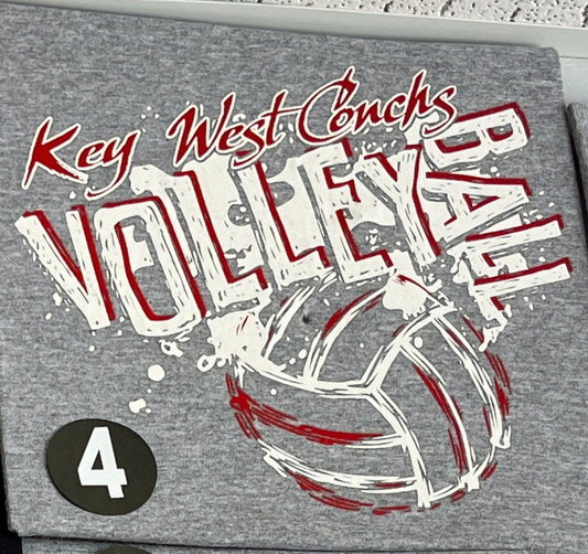 Adult - Volleyball #4 T-Shirt or Dri-Fit