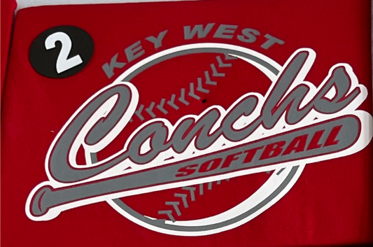 Ladies - Softball #2 T-Shirt or Dri-Fit