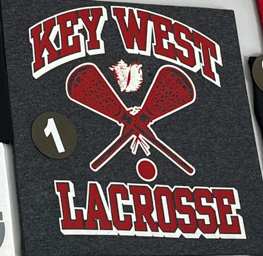 Adult - Lacrosse #1 T-Shirt or Dri-Fit