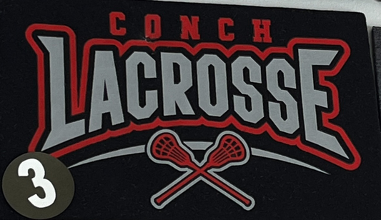 Adult - Lacrosse #3 T-Shirt or Dri-Fit