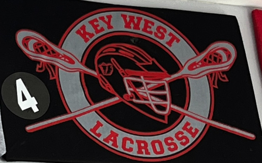 Adult - Lacrosse #4 T-Shirt or Dri-Fit