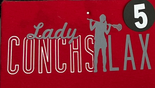 Adult - Lacrosse #5 T-Shirt or Dri-Fit