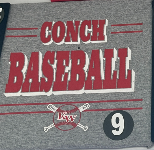 Adult - Baseball #9 T-Shirt or Dri-Fit