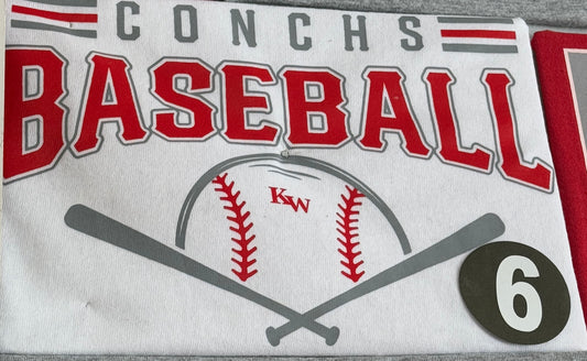 Adult - Baseball #6 T-Shirt or Dri-Fit
