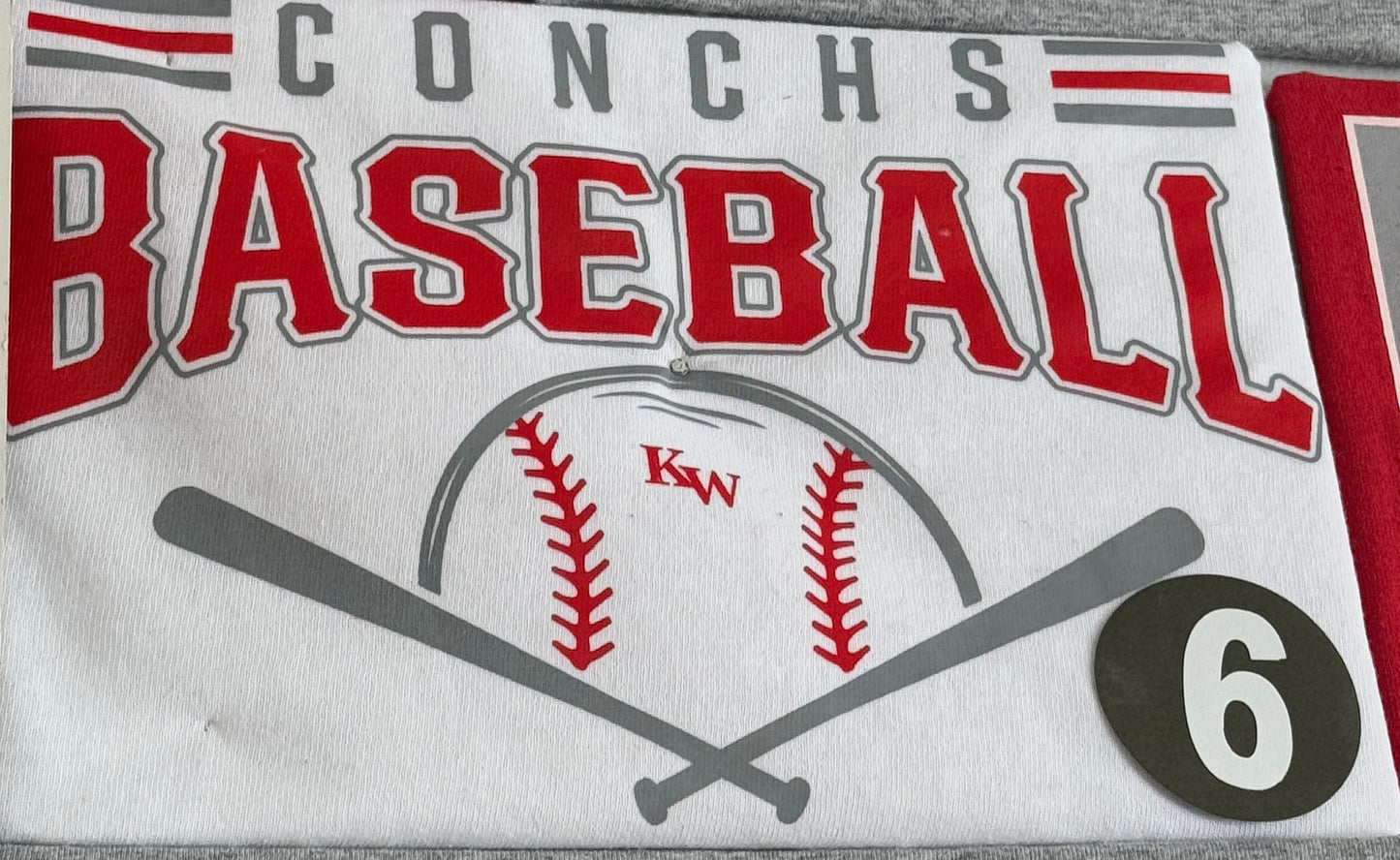 Ladies - Baseball #6 T-Shirt or Dri-Fit