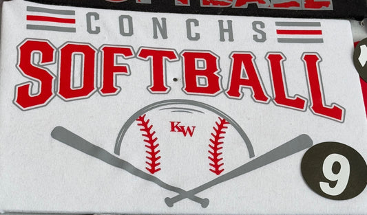 Adult - Softball #9 T-Shirt or Dri-Fit