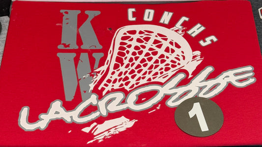 Adult - Lacrosse #1 T-Shirt or Dri-Fit