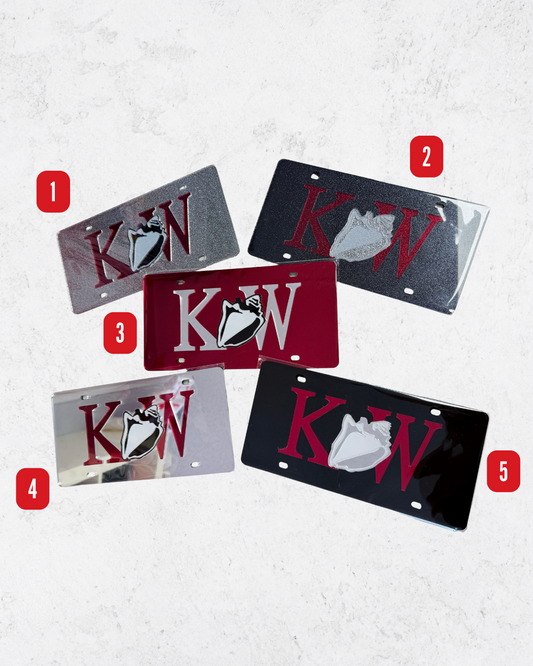 KW License Plates
